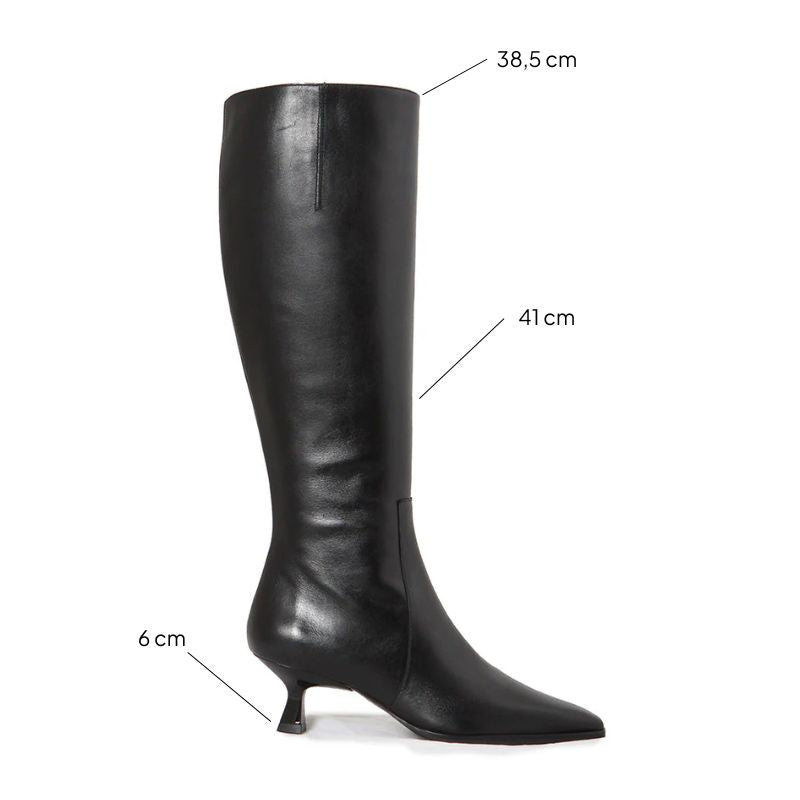 ELINDRA SOFT BLACK BOOTS