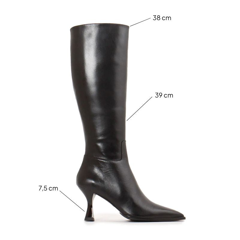 SENJA SOFT BLACK BOOTS