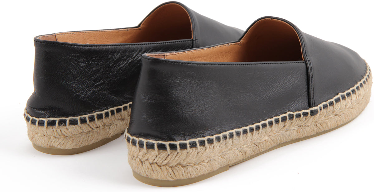 LUNA SOFT BLACK ESPADRILLES