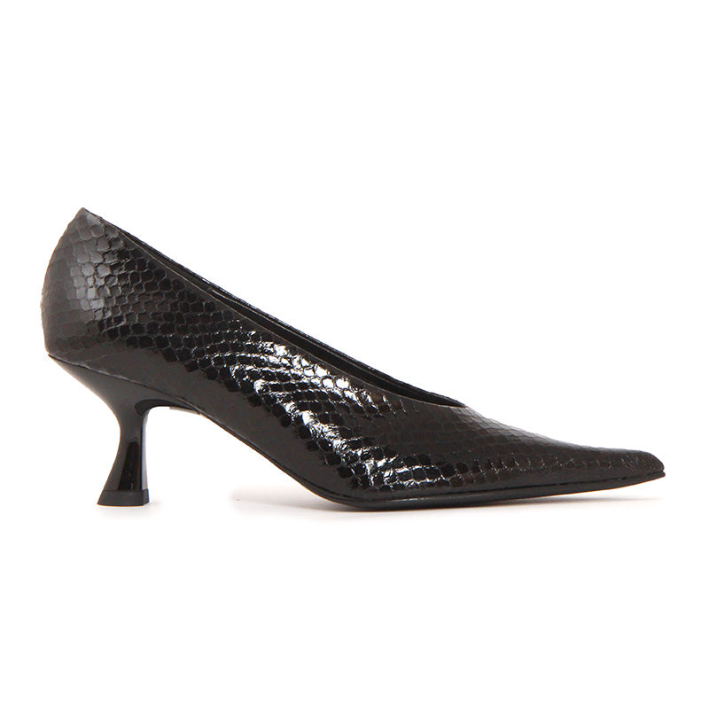 LIORA SOFT ELBA BLACK HEELS