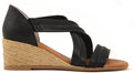 ISABEL SOFT BLACK PLATFORM ESPADRILLES