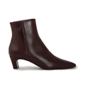 ELIZA II SOFT PRUNA ANKLE BOOTS