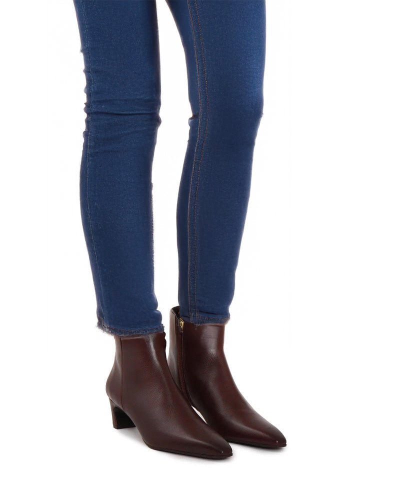 ELIZA II SOFT PRUNA ANKLE BOOTS