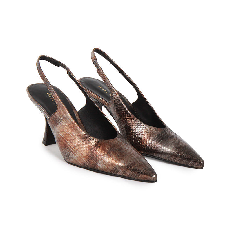 VAILA SOFT COBRA DARK SILVER HEELS