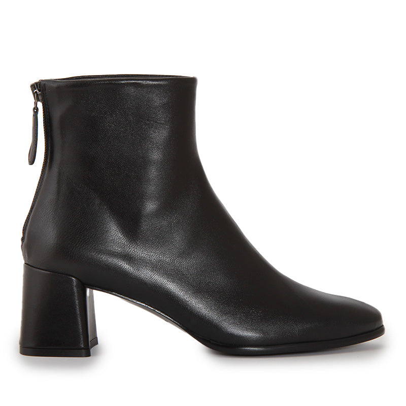 CECILE SOFT BLACK ANKLE BOOTS