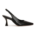 BELLA SOFT NAPA BLACK SLINGBACK HEELS