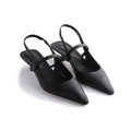 SLC CLEO SOFT BLACK HEELS