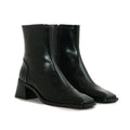 ISLA LUX BLACK ANKLE BOOTS