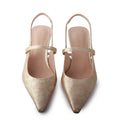 SLC CLEO SOFT PLATINO HEELS