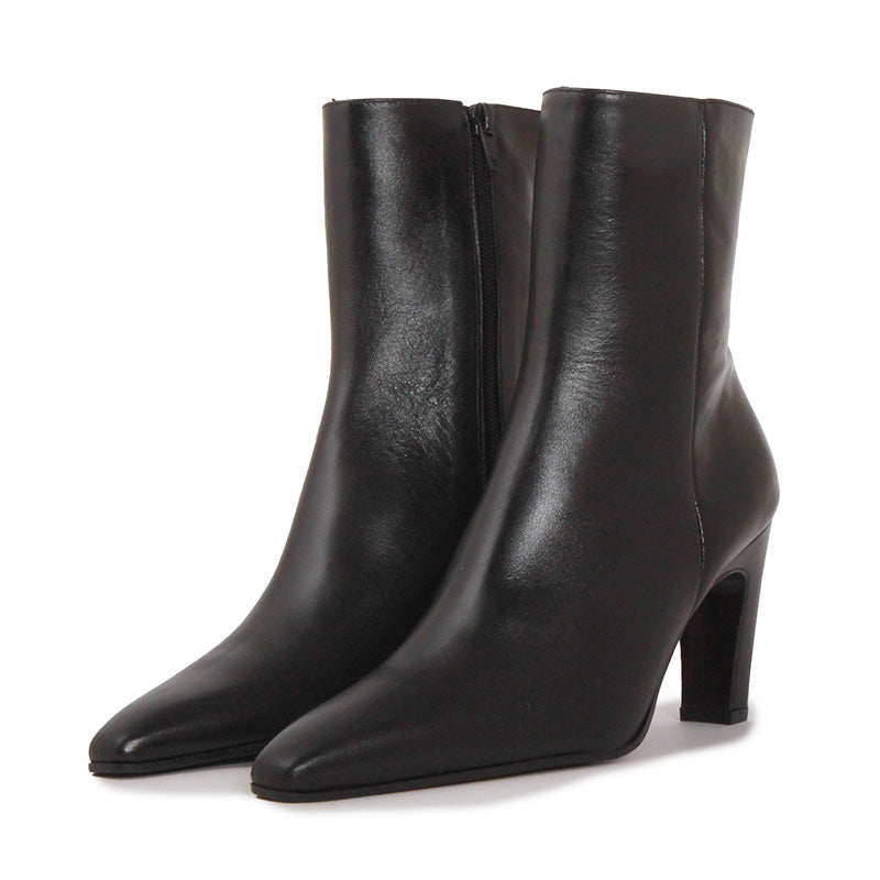ARIA SOFT BLACK ANKE BOOTS