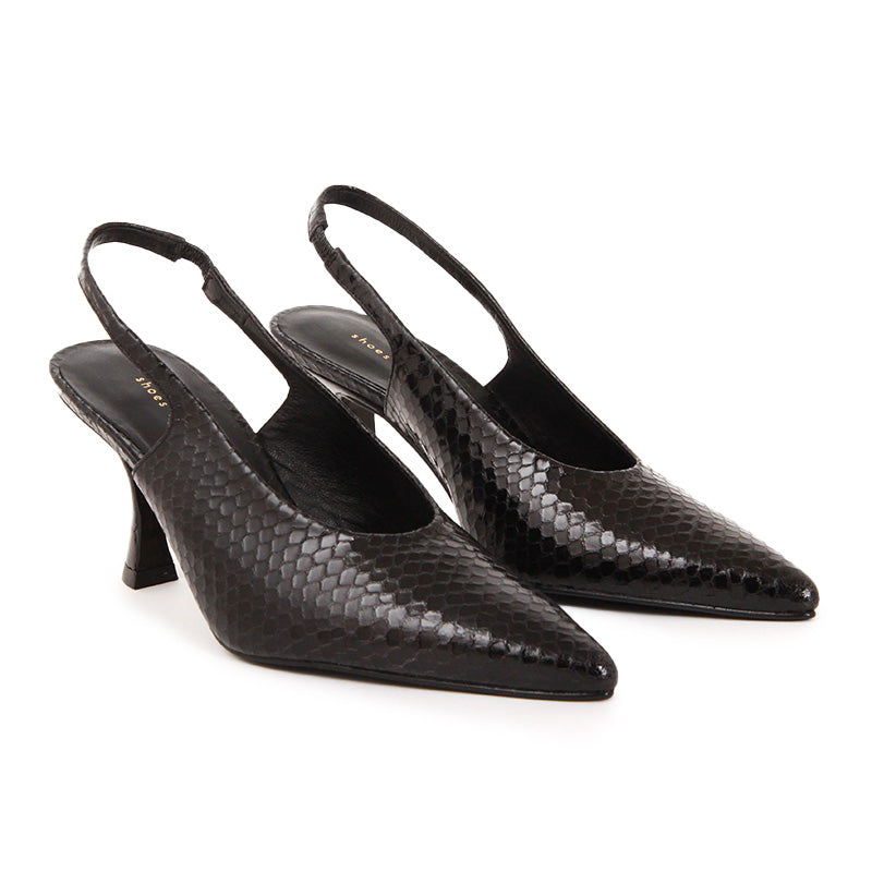 VAILA SOFT ELBA BLACK HEELS