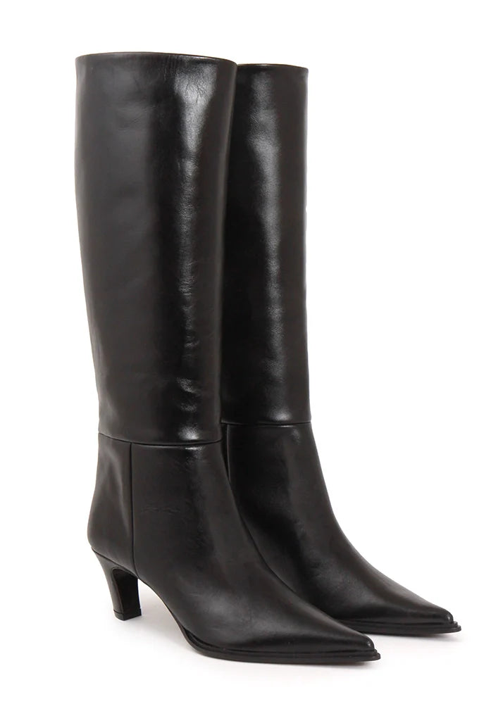KAIA SOFT BLACK BOOTS