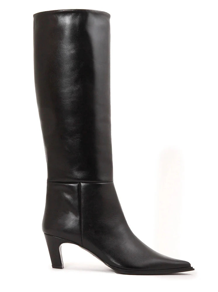 KAIA SOFT BLACK BOOTS