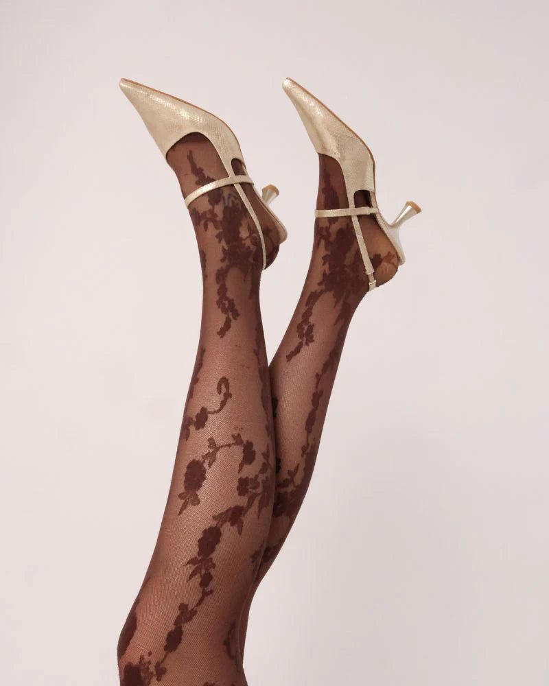 MAYA SOFT PLATINO SLINGBACKS