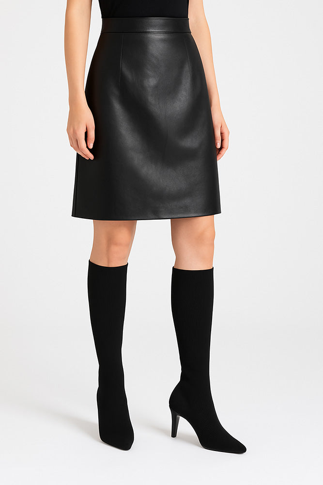 SAL BLACK TEXTIL STRETCH BOOTS